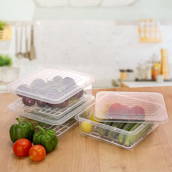 FridgeMate™ - Fridge Storage Organizer (Pack of 6)