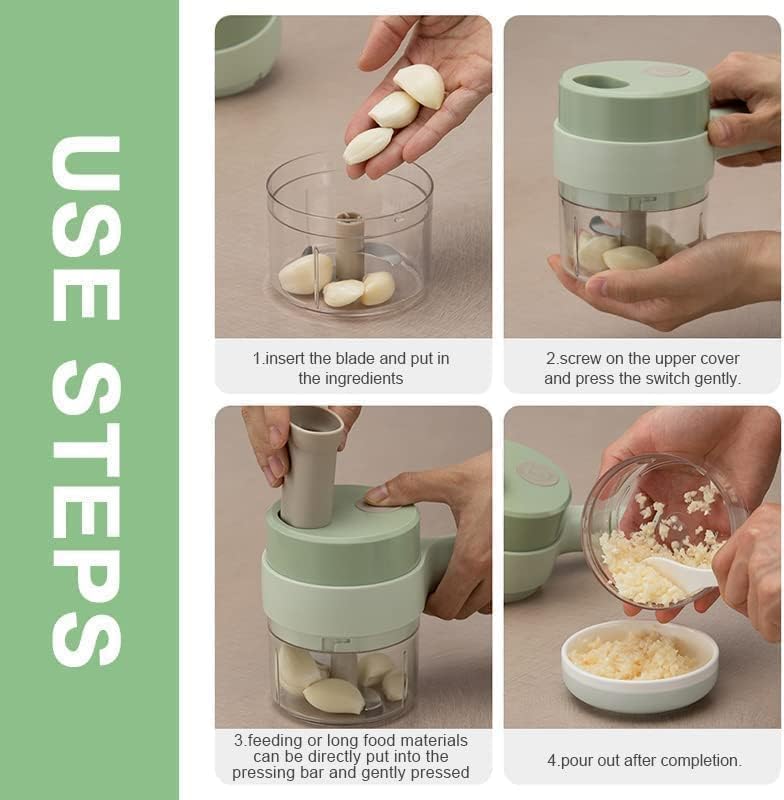 GrindGo™ - 4 in 1 Vegetable Cutter