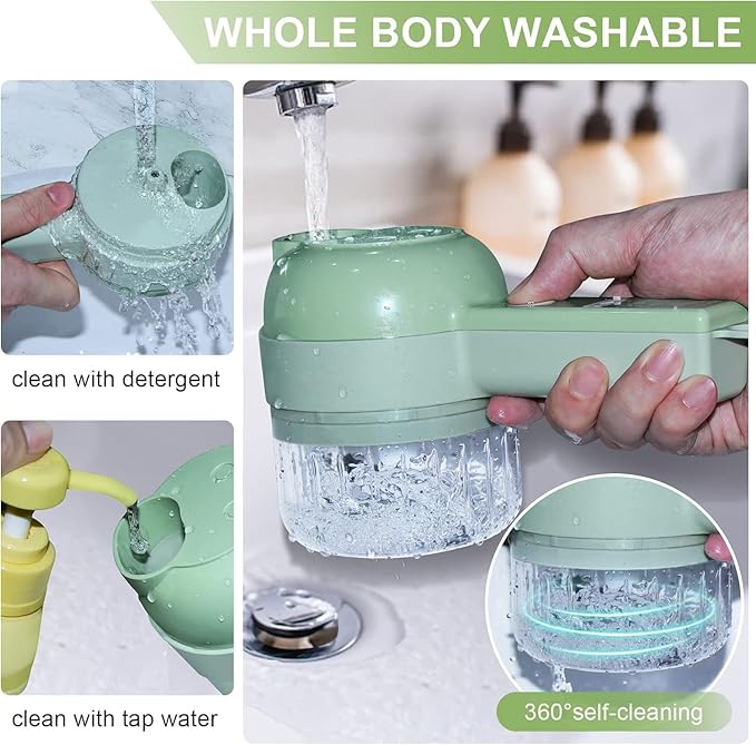 GrindGo™ - 4 in 1 Vegetable Cutter