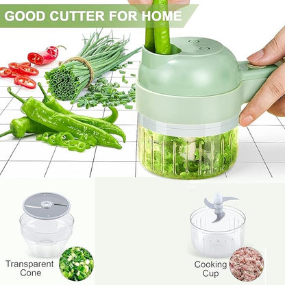 GrindGo™ - 4 in 1 Vegetable Cutter