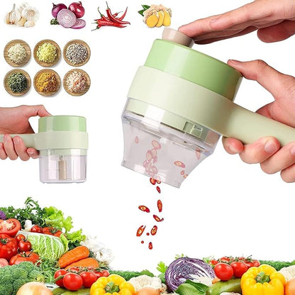 GrindGo™ - 4 in 1 Vegetable Cutter