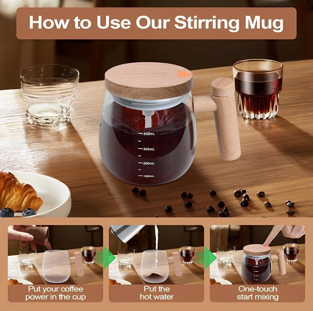 Whirlo - Self Stirring Mug - HomeHives